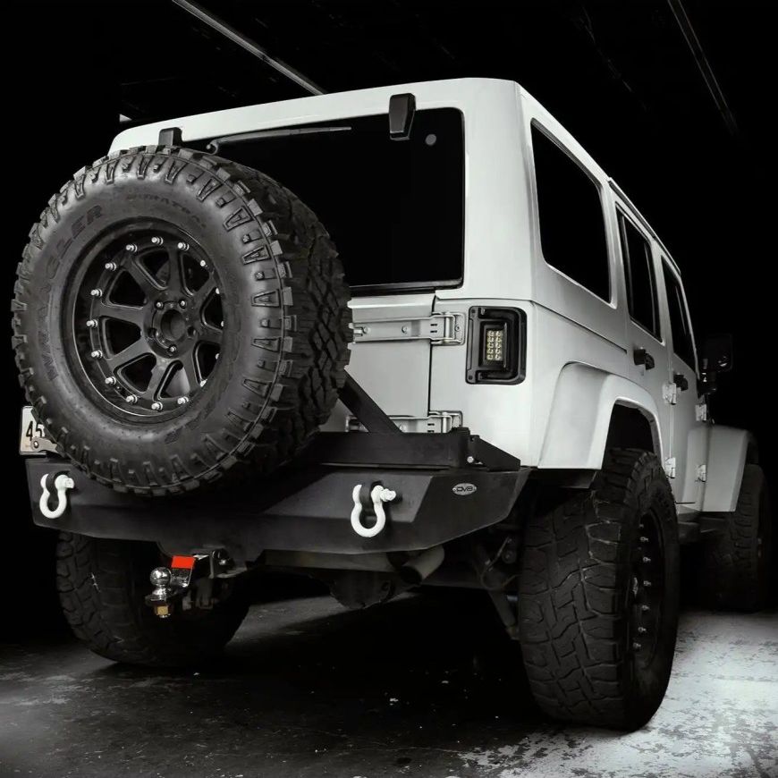 Jeep Wrangler JK z lampami Oracle