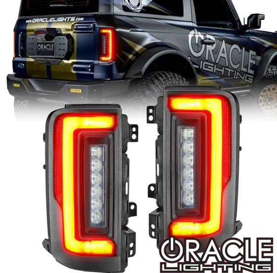Niskoprofilowe tylne lampy LED Ford New Bronco 2021+